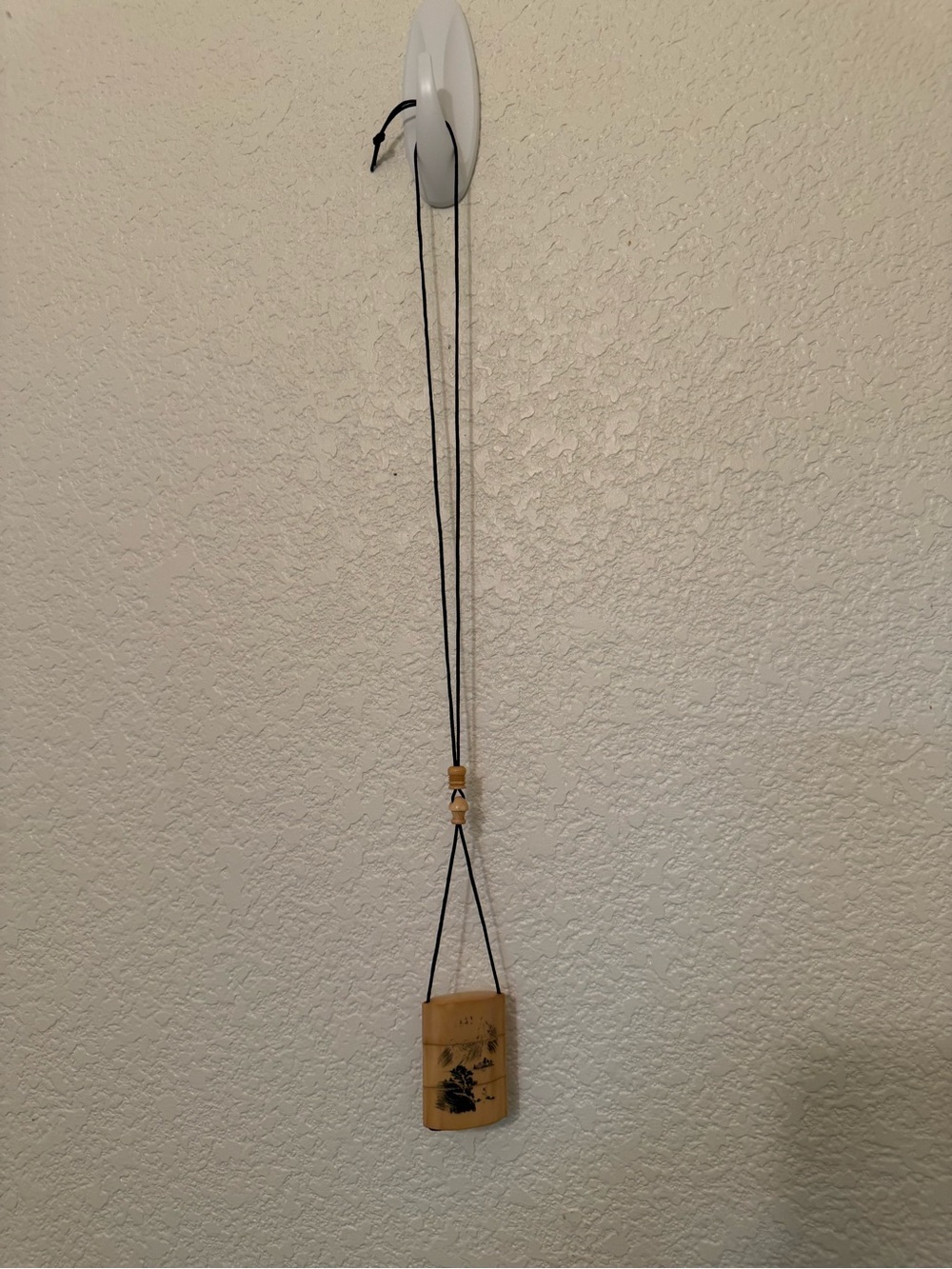 Handcrafted Tan Bamboo Pendant Necklace - Women Jewelry Necklaces